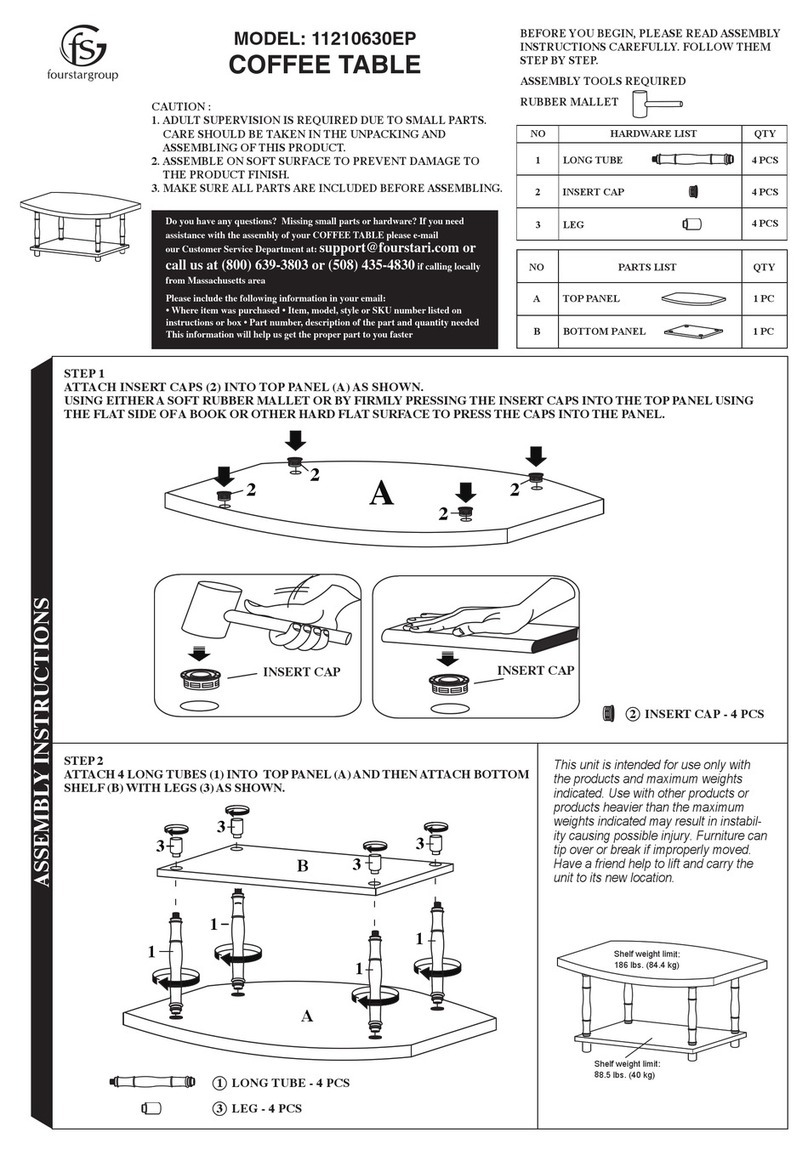 FourStar 11210630EP Assembly instructions FourStar 11210630EP Assembly instructions