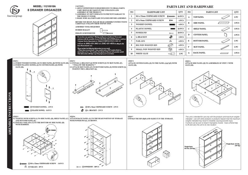 FourStar 11210918A User manual