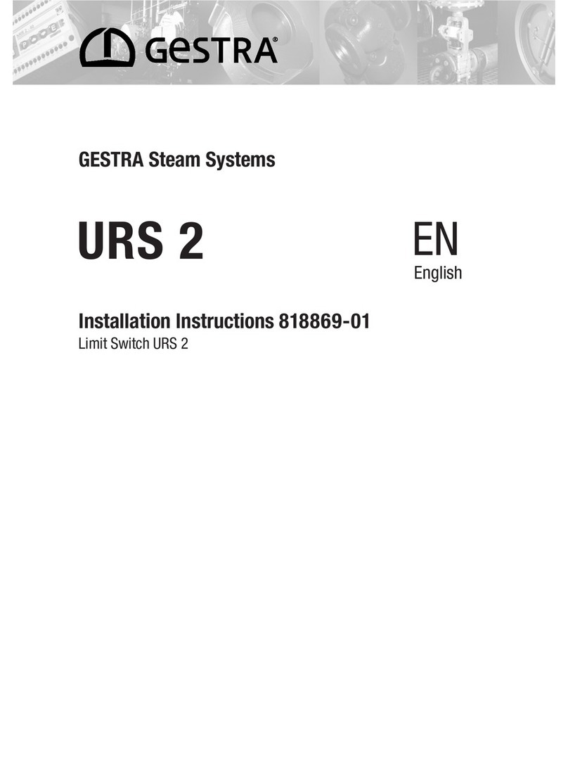 GESTRA URS 2 installation instructions