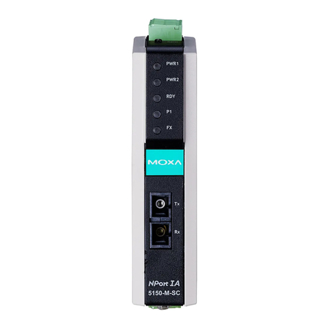 Moxa Technologies NPort IA5150 series User manual