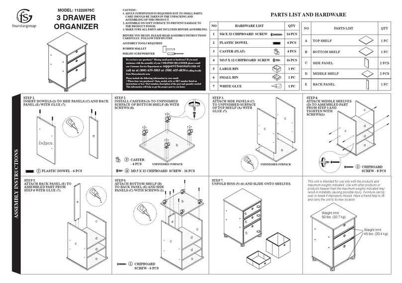 FourStar 11222676C Assembly instructions