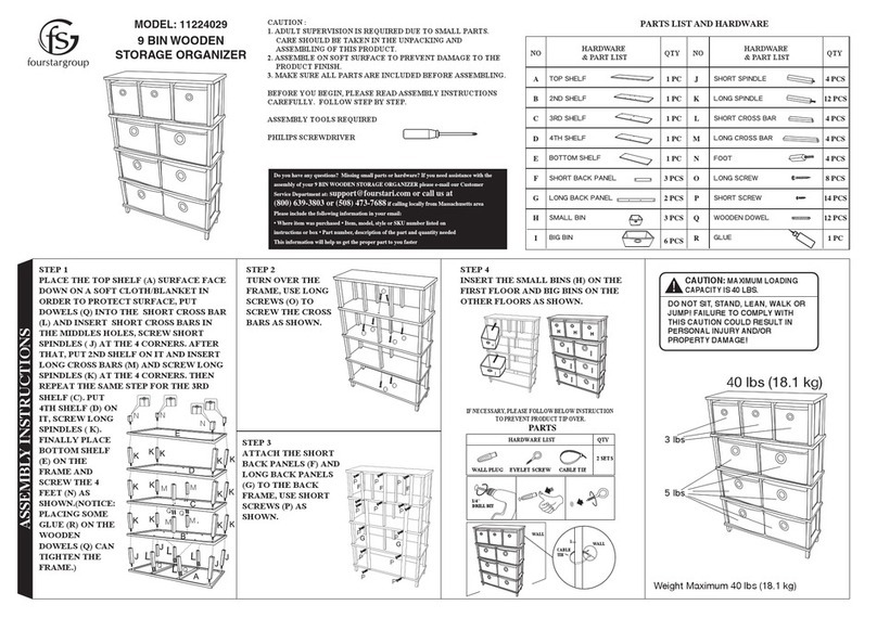FourStar 11224029 Assembly instructions