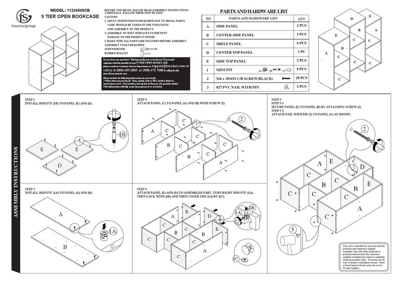 FourStar 11224606CB Assembly instructions FourStar 11224606CB Assembly instructions