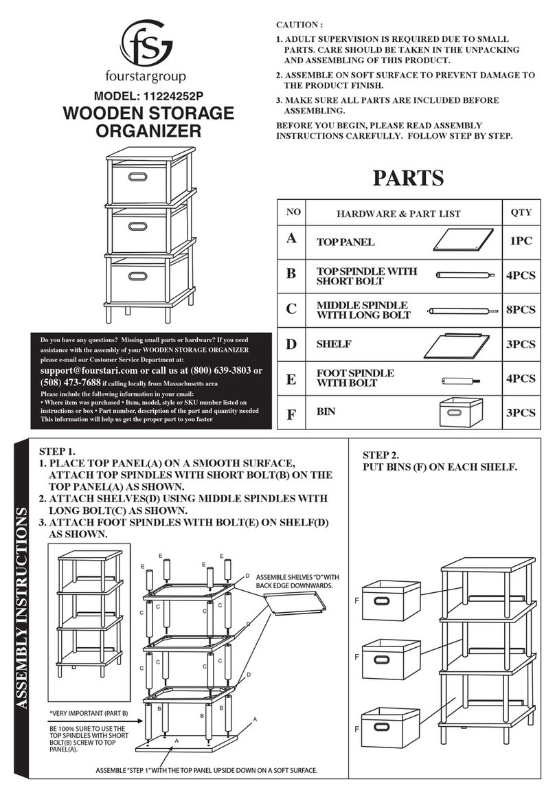 FourStar 11224252P Assembly instructions FourStar 11224252P Assembly instructions