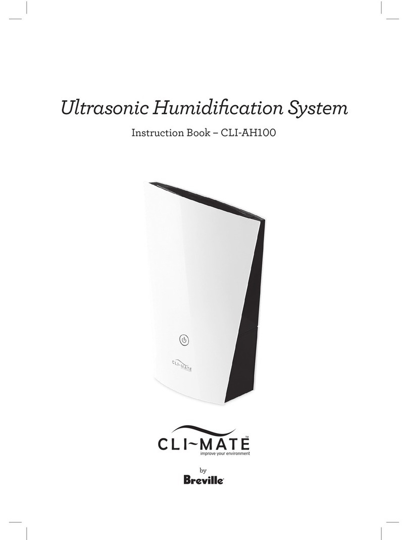 Breville Cli-mate CLI-AH100 Instruction book