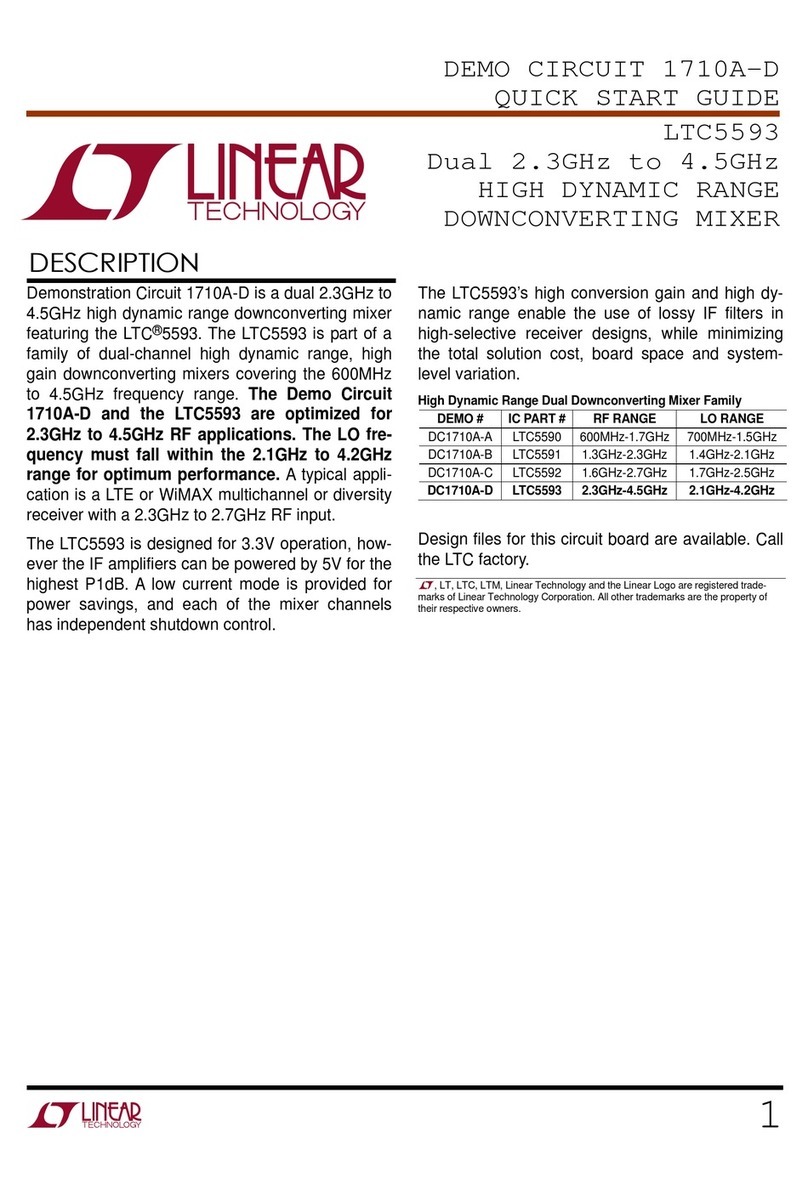 Linear Technology DC 1710A-D User manual