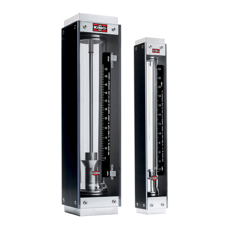 King Instrument 7459 Series installation instructions