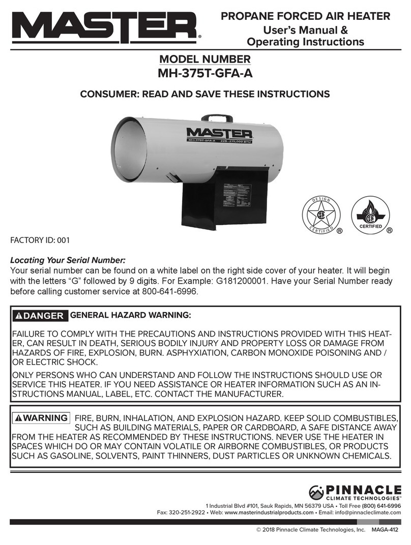 Master MH-375T-GFA-A Training manual