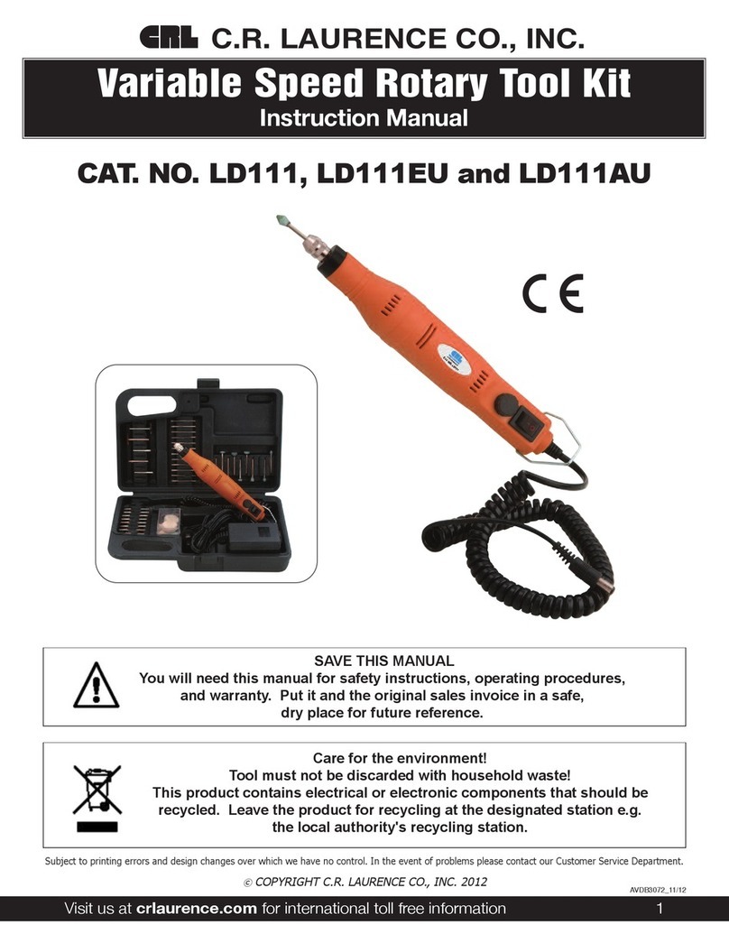 CRL LD111 instruction manual