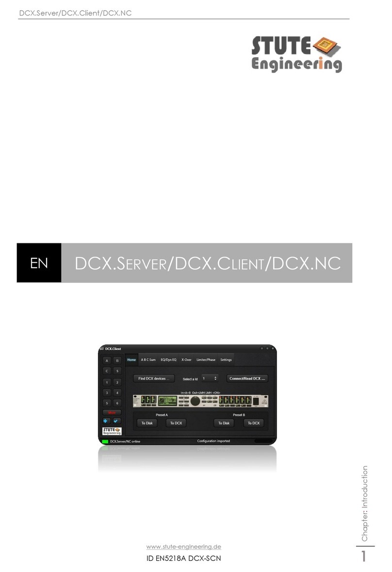 Stute Engineering DCX.CLIENT manual