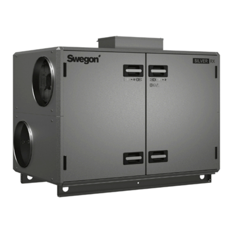 Swegon SILVER C series installation instructions
