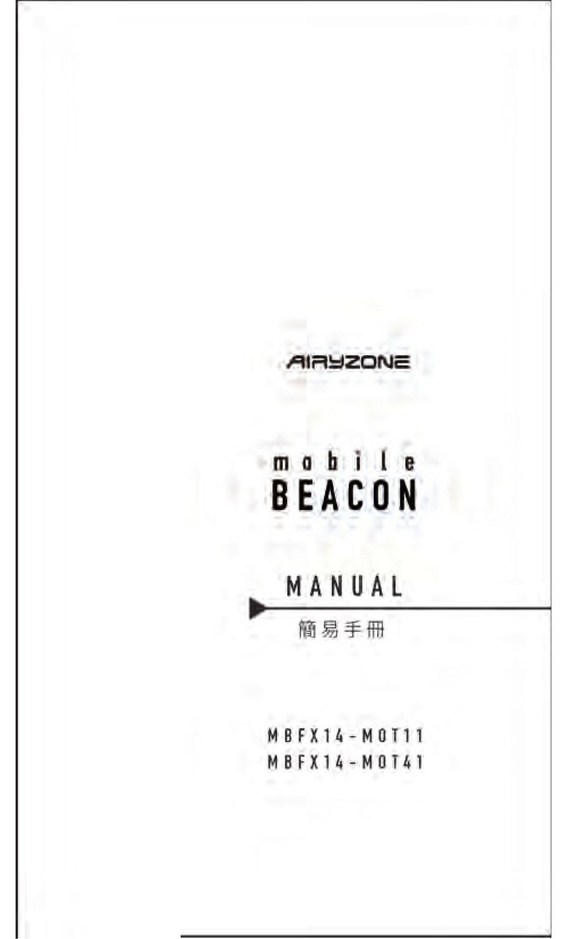 Airyzone MBFX14-MOT11 manual