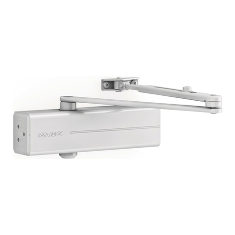 Assa Abloy DC140 User manual