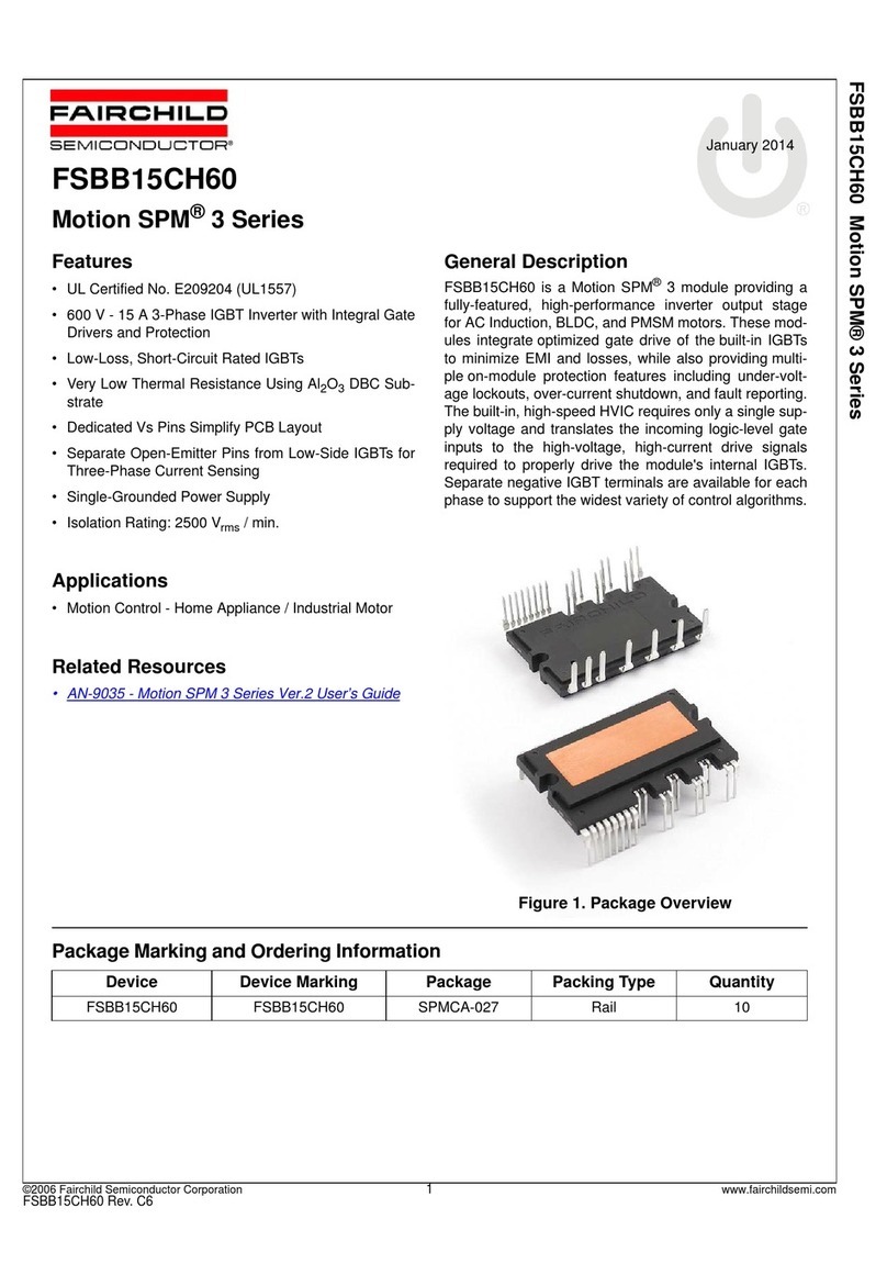 Fairchild FSBB15CH60 manual