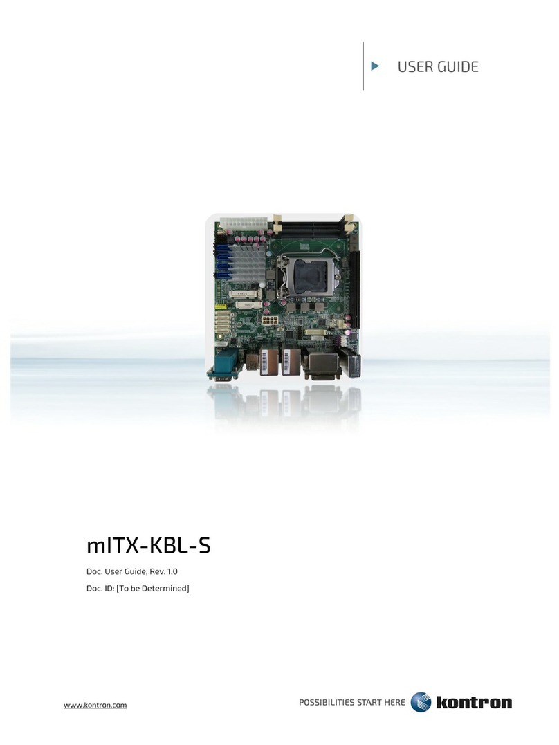 Kontron mITX-KBL-S user guide