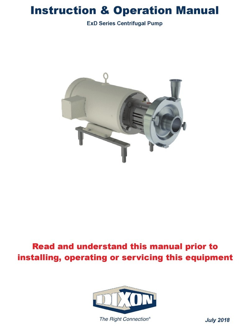 Dixon ExD Series instruction & operation manual
