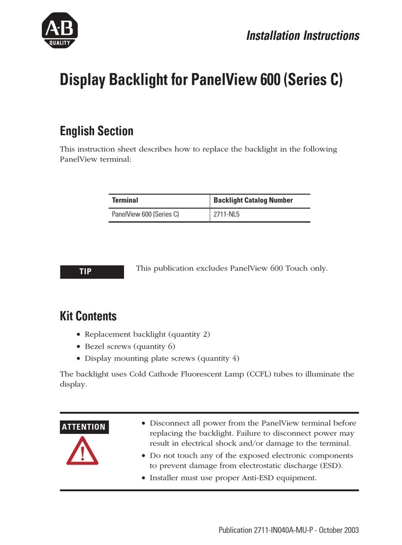 Allen-Bradley C Series installation instructions