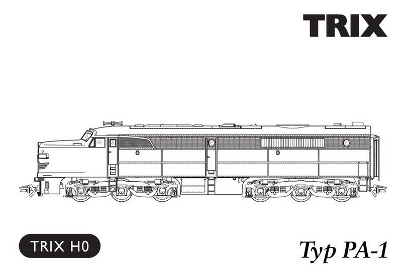 Trix PA-1 User manual Trix PA-1 User manual