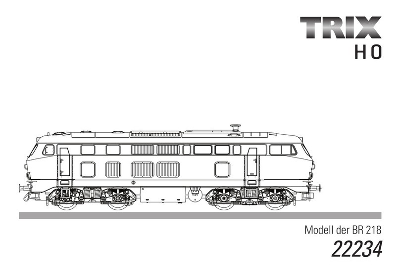 Trix BR 218 User manual