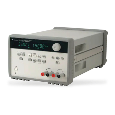 Keysight Technologies E3646A User's and service guide