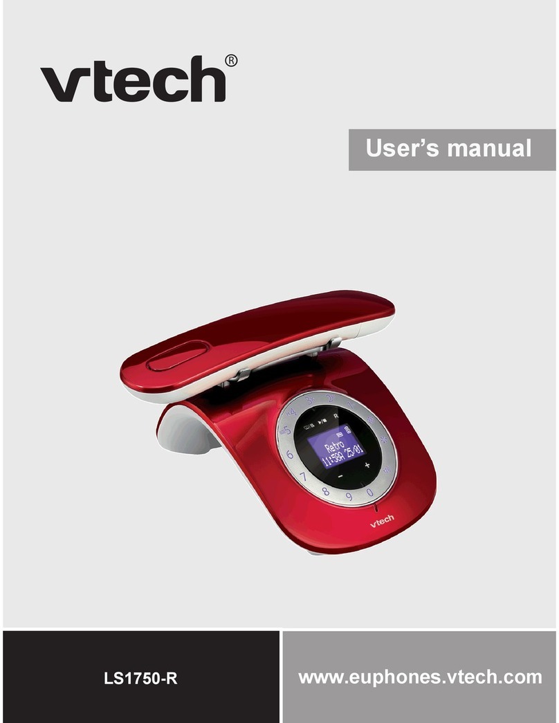 V-tech LS1750-R user manual
