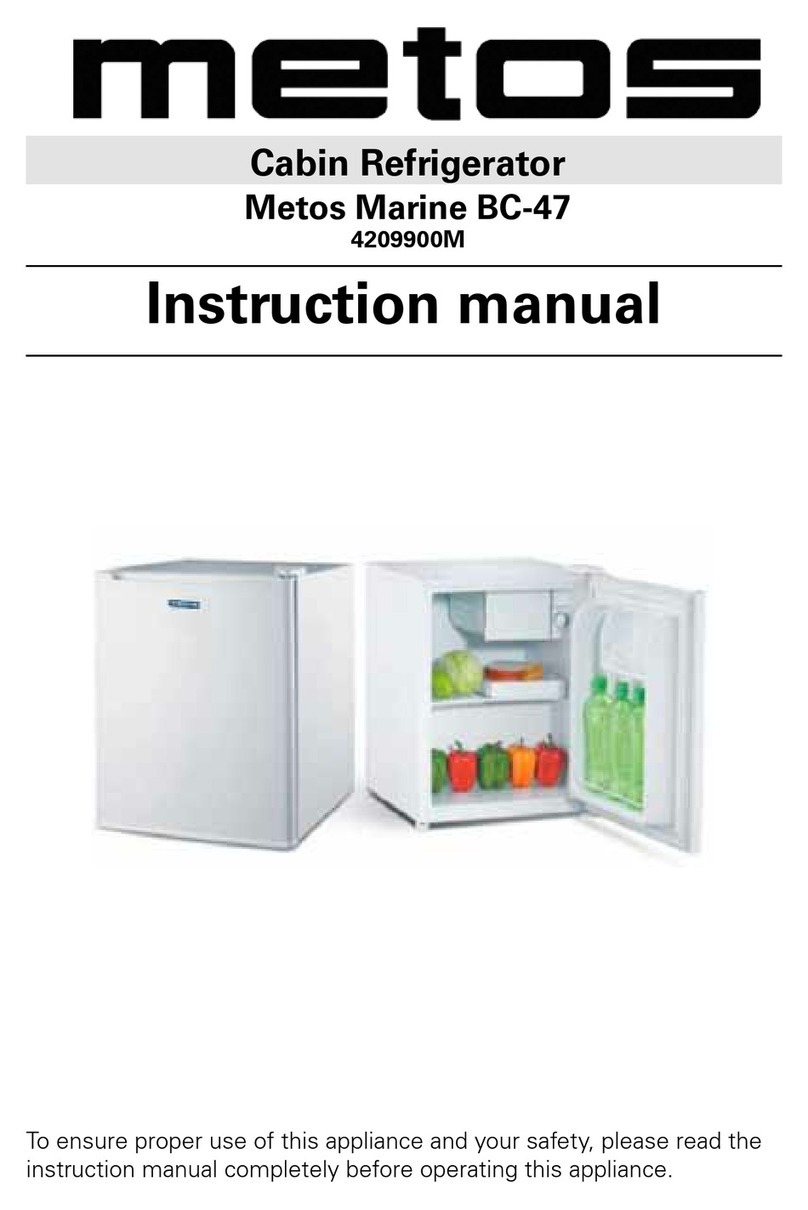 Metos BC-47 User manual