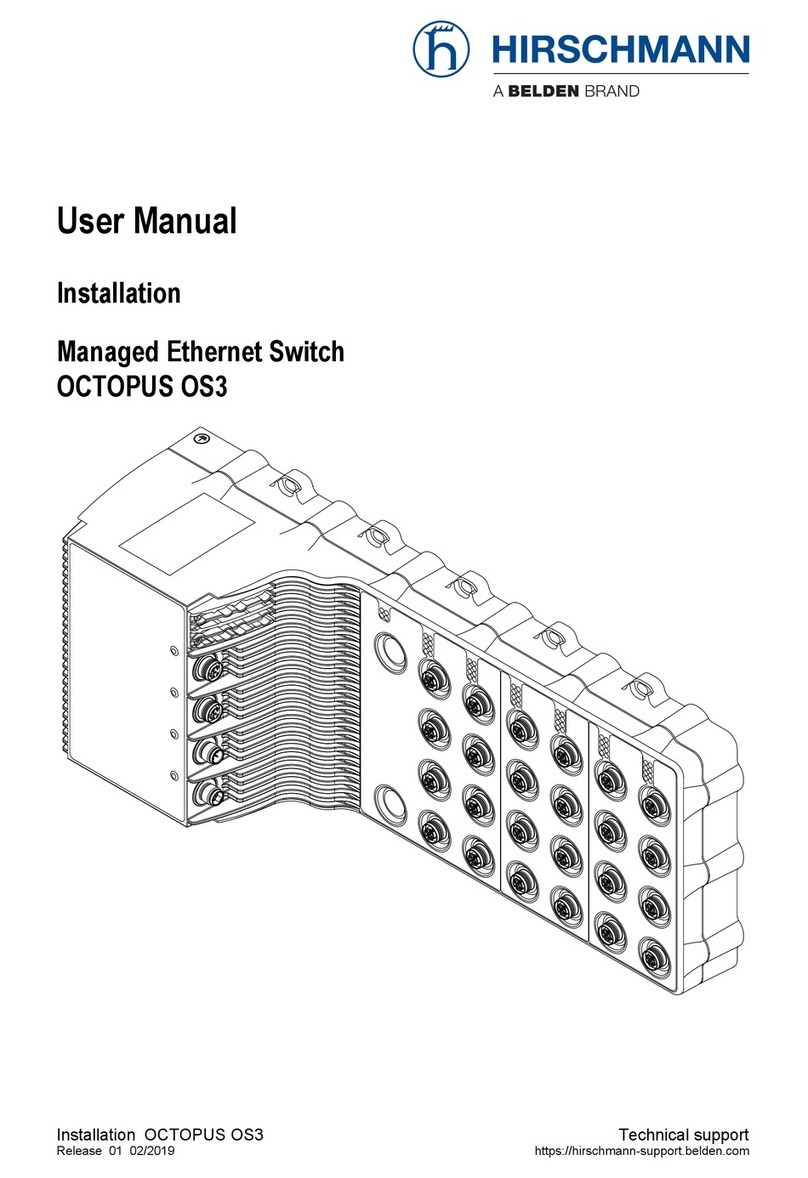 Hirschmann OCTOPUS OS3 User manual