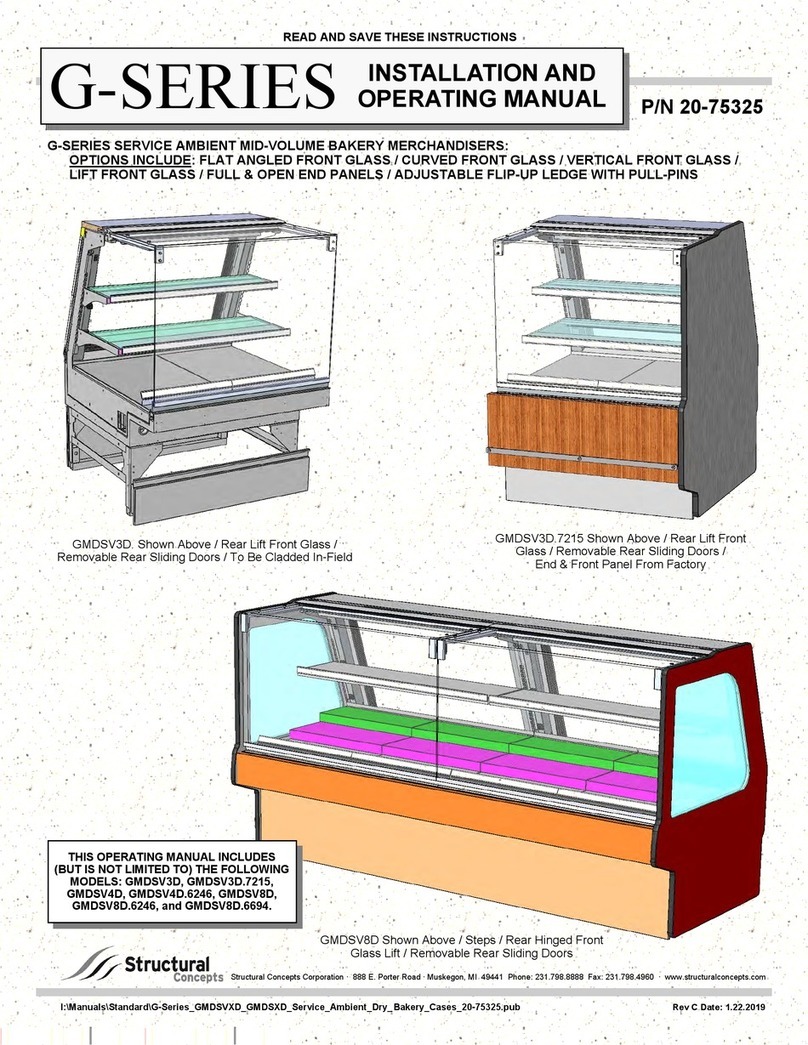 Structural Concepts G Series User manual