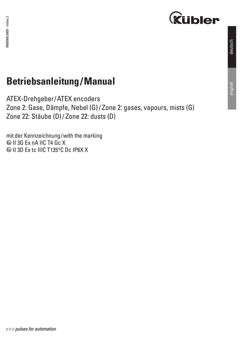 Kubler 367X manual