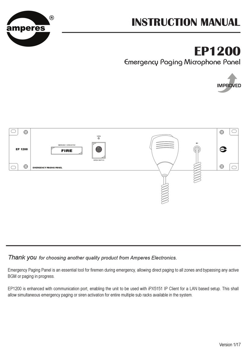 Amperes EP1200 instruction manual