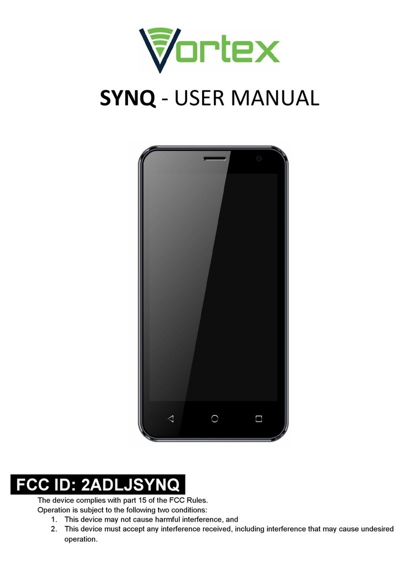Vortex SYNQ User manual Vortex SYNQ User manual