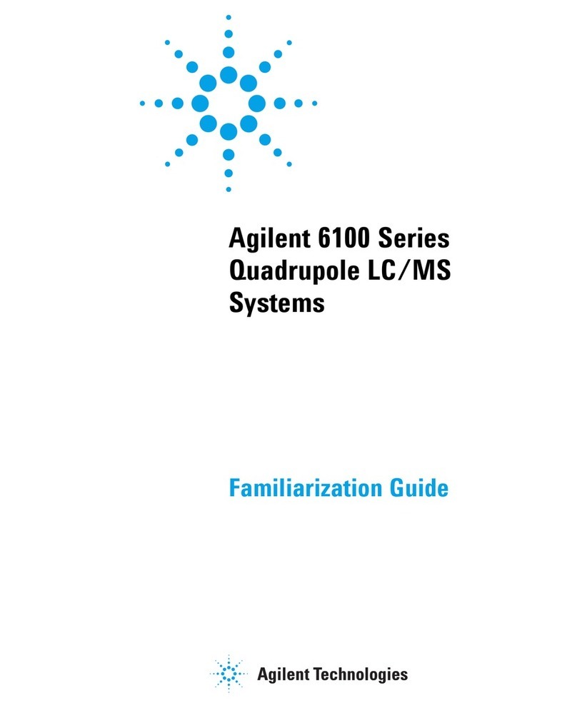 Agilent Technologies 6100 Series User manual Agilent Technologies 6100 Series User manual