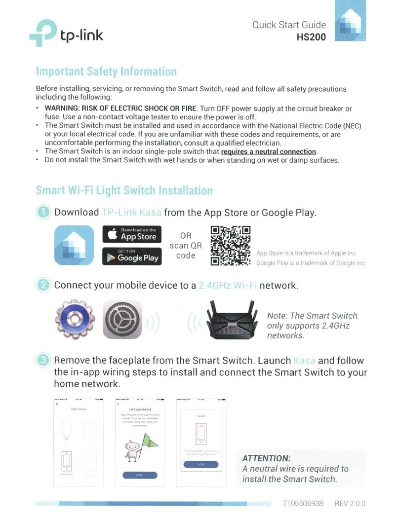 TP-Link HS200 User manual