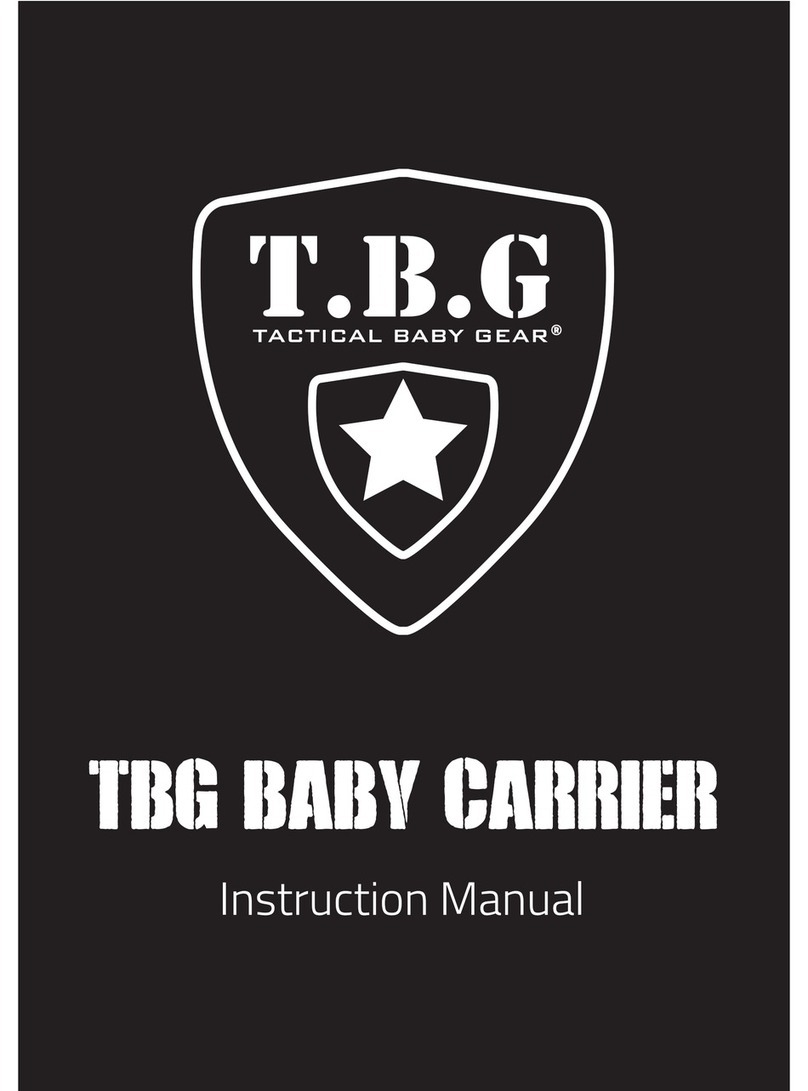 TBG BABY CARRIER instruction manual