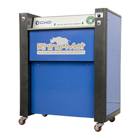 Clean World Distribution, Inc. Rhino-Mat RHM-CS Operation manual Clean World Distribution, Inc. Rhino-Mat RHM-CS Operation manual