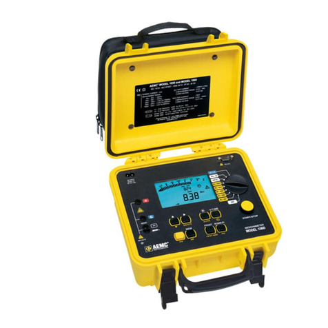 AEMC 1060 User manual