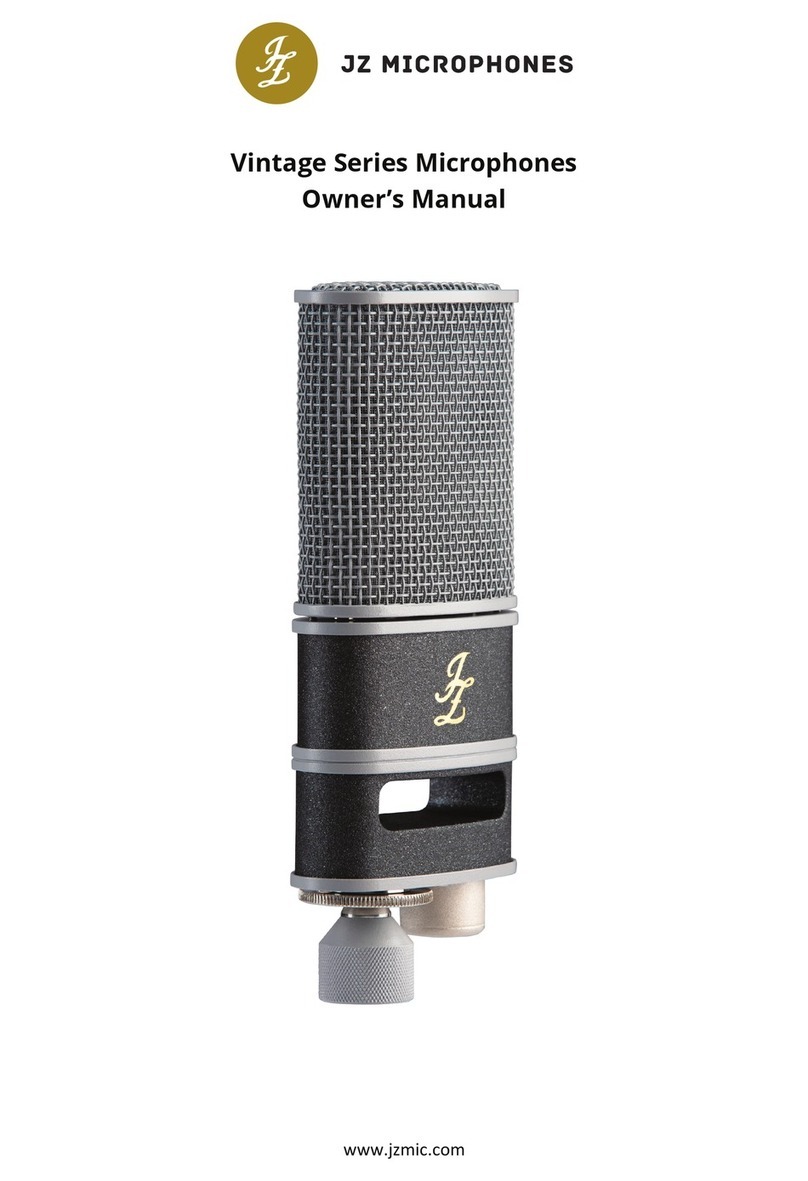 JZ Microphones Vintage Series User manual