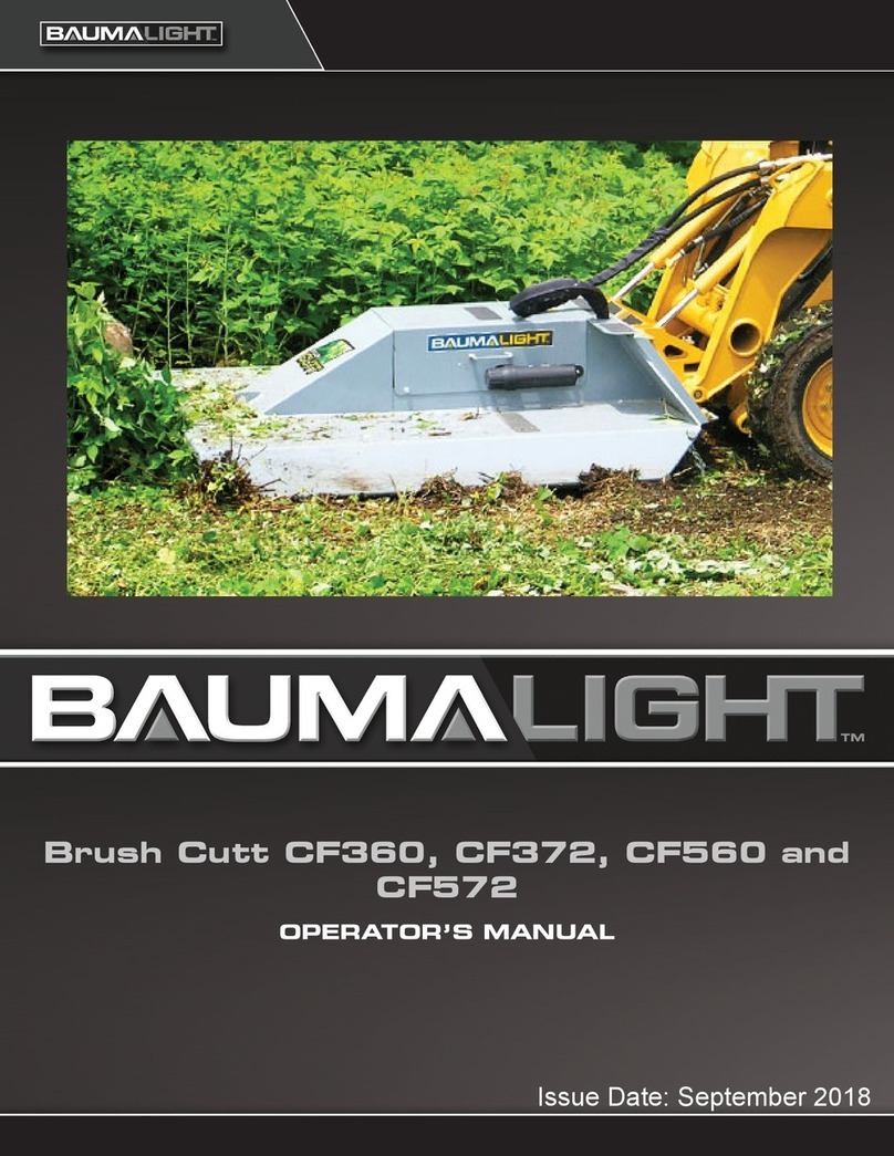 Baumalight CF372 Operator's manual Baumalight CF372 Operator's manual