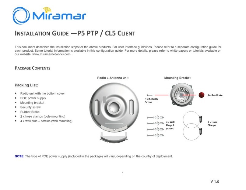Miramar P5 PTP installation guide