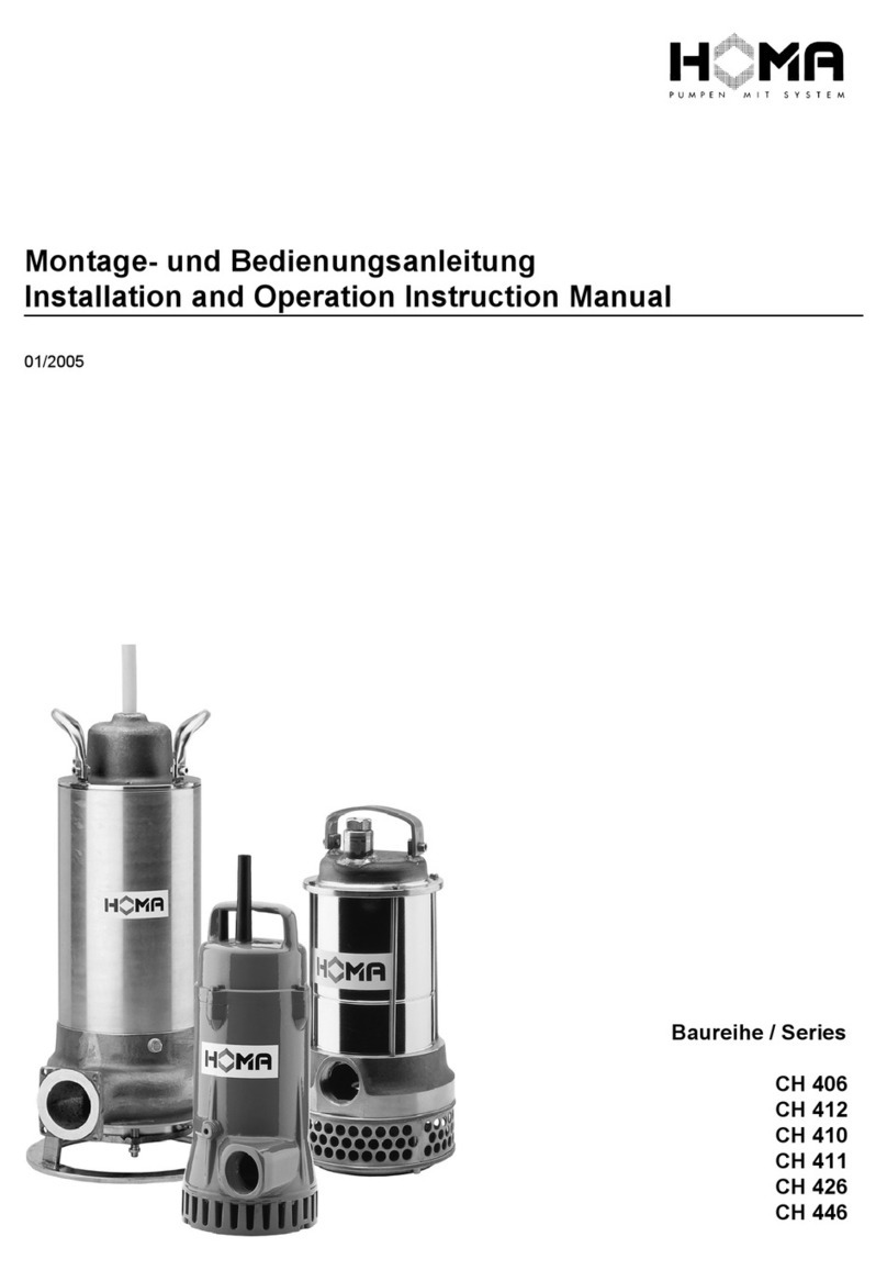 Homa CH 406 Series Owner's manual