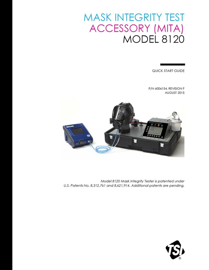 TSI Instruments 8120 User manual