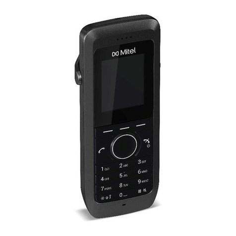 Mitel 5613 Quick reference card