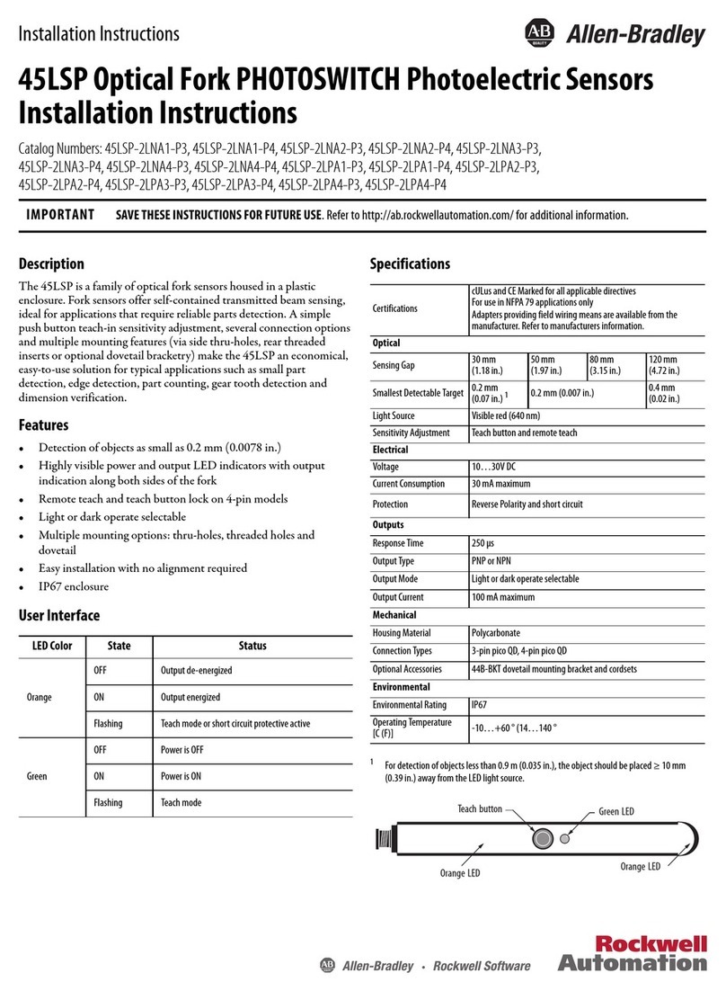 Allen-Bradley 45LSP-2LNA1-P3 installation instructions
