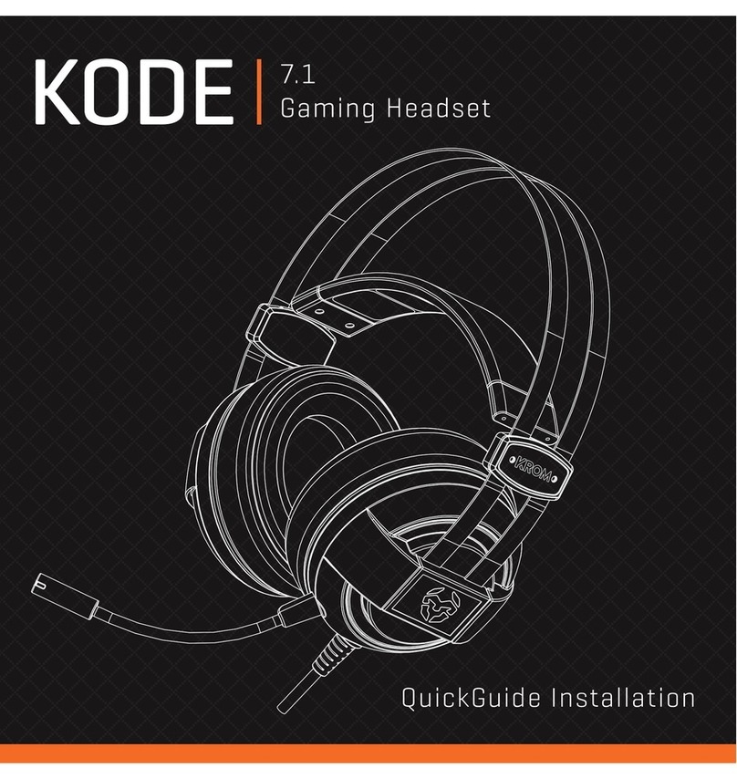 KROM KODE Service manual