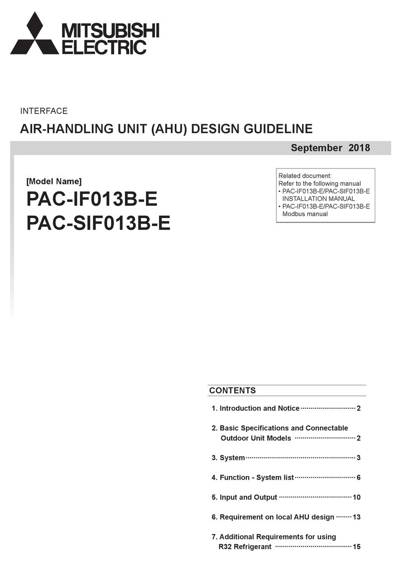 Mitsubishi Electric PAC-IF013B-E installation manual
