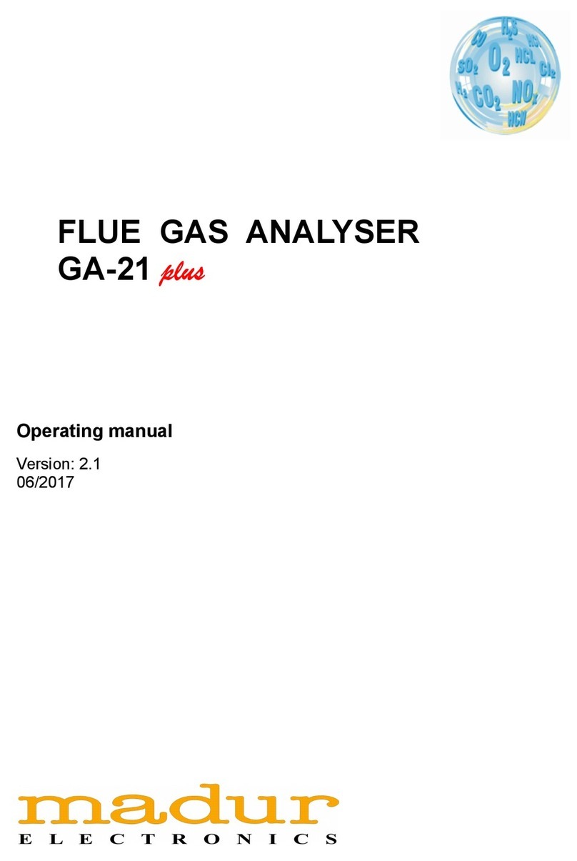 Madur GA-21 Plus operating manual Madur GA-21 Plus operating manual