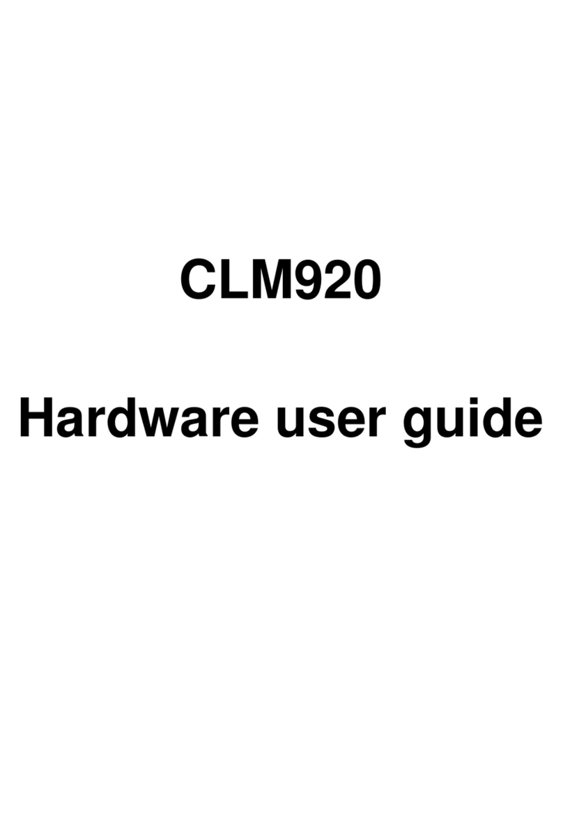Yuga CLM920 Hardware user's guide