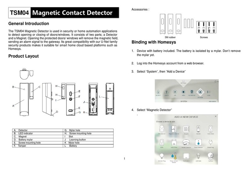 EVERSPRING TSM04 user manual
