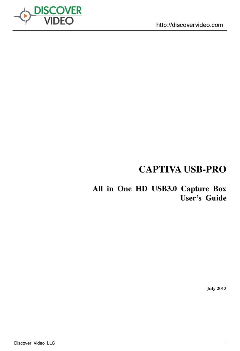 Discover Video Captiva USB-PRO user guide
