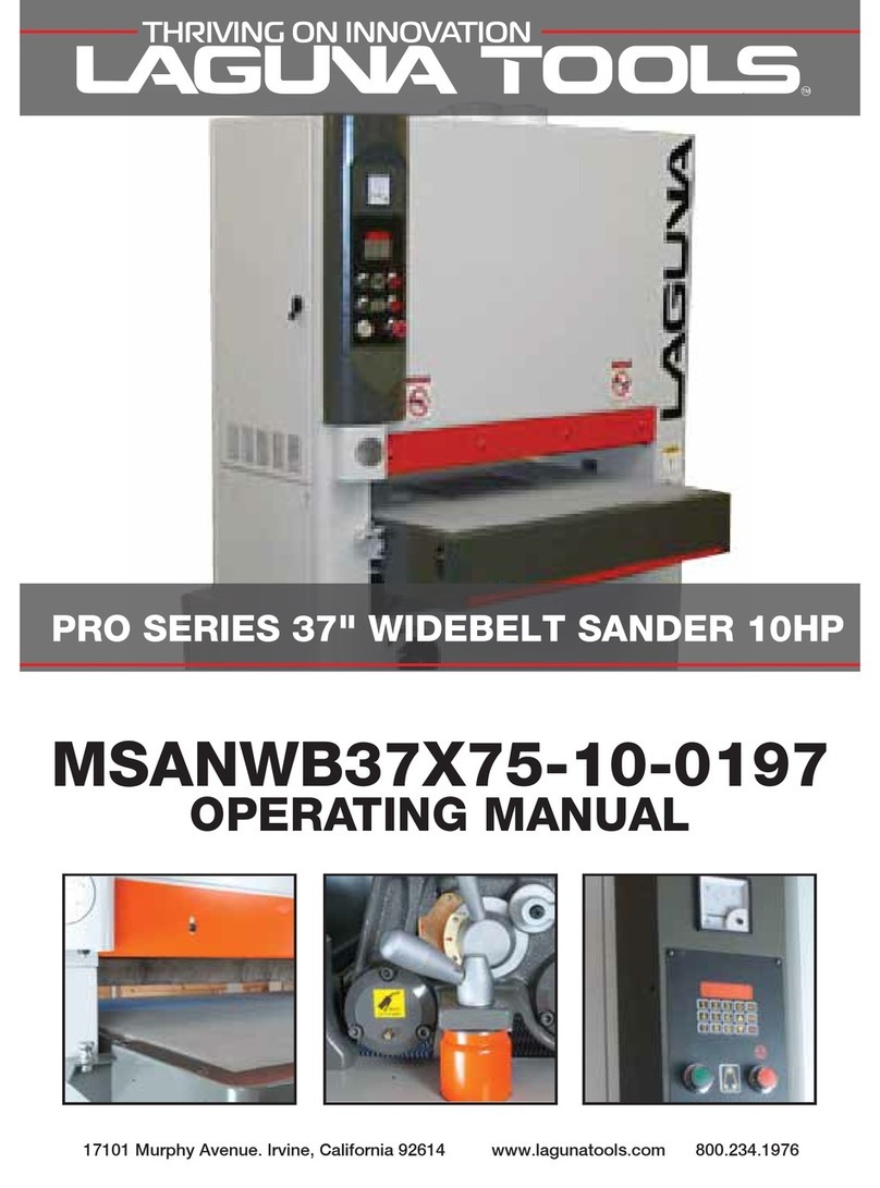 Laguna Tools MSANWB37X75-10-0197 operating manual
